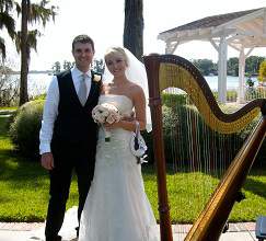 Cypress Grove lakeside wedding ceremony