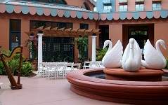 Disney Swan West Courtyard