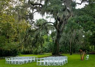 Leu Gardens wedding ceremony