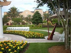 Ritz-Carlton Grande Lakes Orlando wedding ceremony